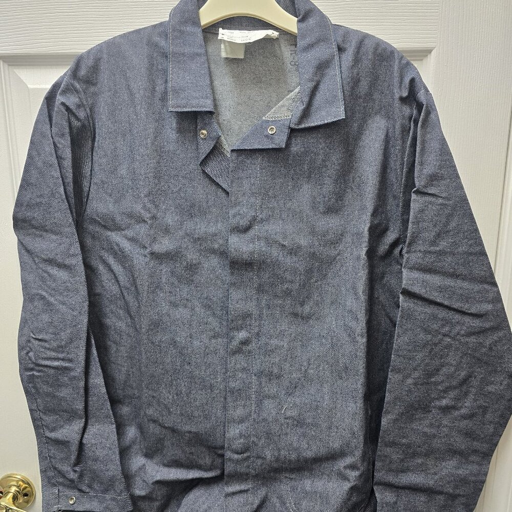 Steel Grip Gray Men's Welding Jacket Large